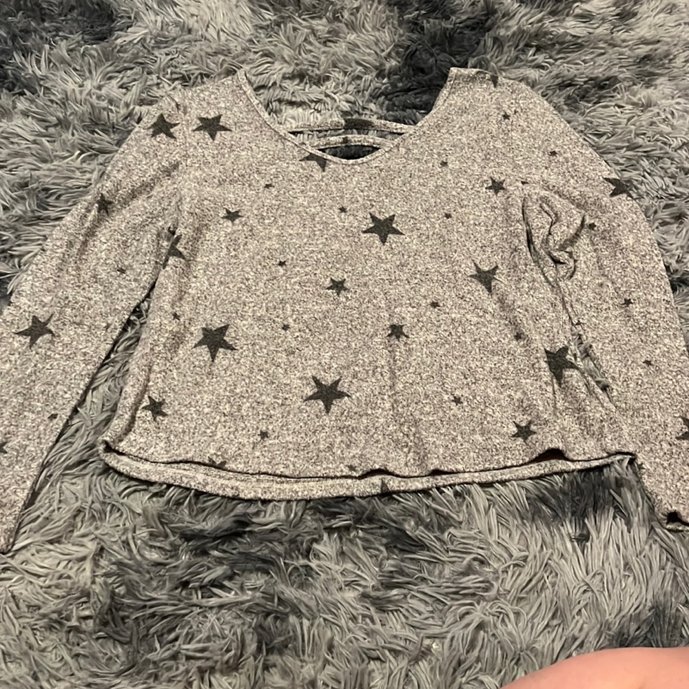 Love charm long sleeve shirt